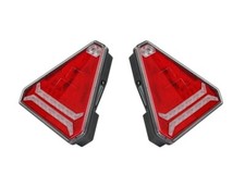 2 x Multifunktionale Rückleuchten LED 12V/24V  Reflex für Anhänger LKW Chassis