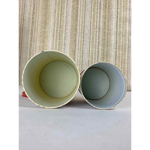Vintage Decoware Rose Trellis Canisters - Set of 4 - Picture 5 of 9