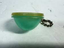Tupperware Wonderlier Bowl Keychain Blue ~ Vintage 1970's