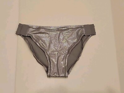 Skims ADAPTIVE bikini brief XXS silver new no tags
