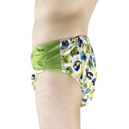 EcoAble Waterproof Incontinence Cloth Diaper Cover for Special Needs Adults - Picture 5 of 39