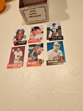 1953 TOPPS ARCHIVES COMPLETE SET (1991 ISSUE) MATTLE, MAYS, AARON, J. ROBINSON
