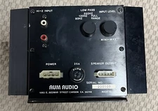 AUM Audio AA-200c 200 watt inverting dual power supply Stereo Amplifier Japan