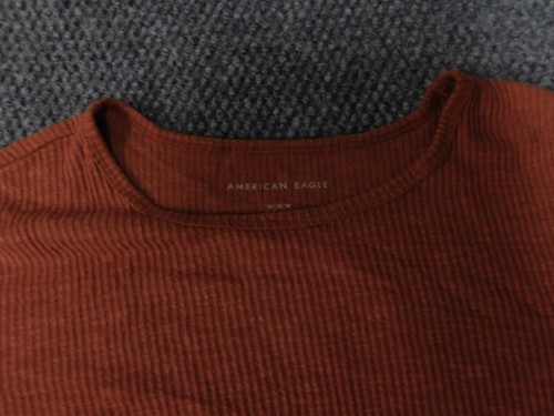 American Eagle Womens Blouse Medium Pullover stretch light - Bild 5 von 11