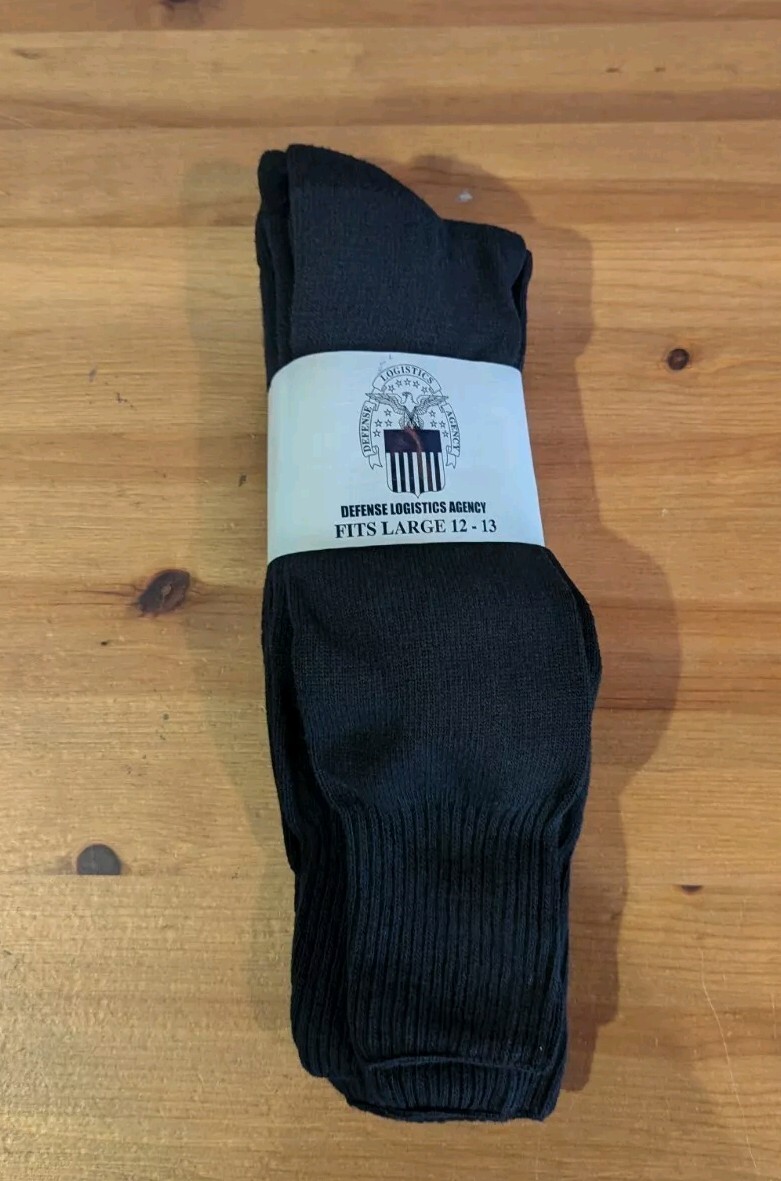 SAOLA Calze uomo Defense Logistics Agency suola ammortizzata 12 13 50% lana Made in USA