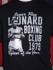 Sugar Ray Leonard Boxing T-shirt  Muhammad Ali   Mike Tyson Brooklyn New York