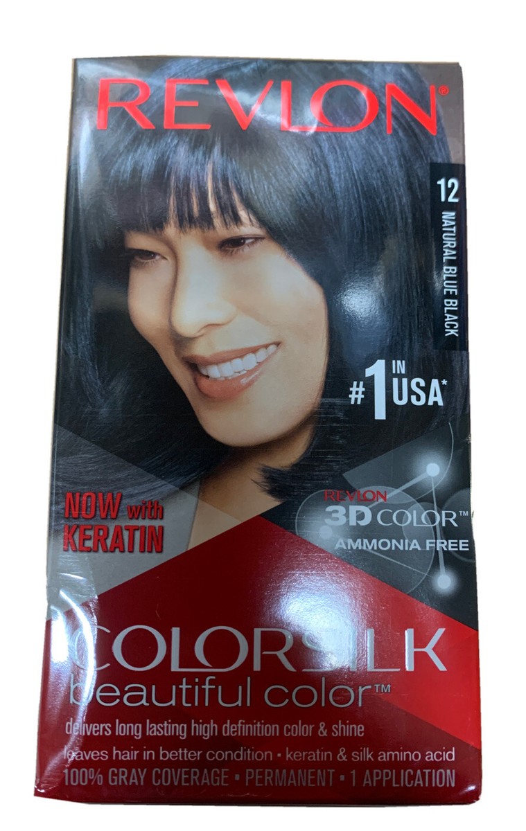 Revlon Colorsilk 3 Pack Natural Blue Black 309976623122| eBay