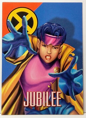 1996 FLEER MARVEL VISION JUBILEE  MARVEL TRADING CARD 33
