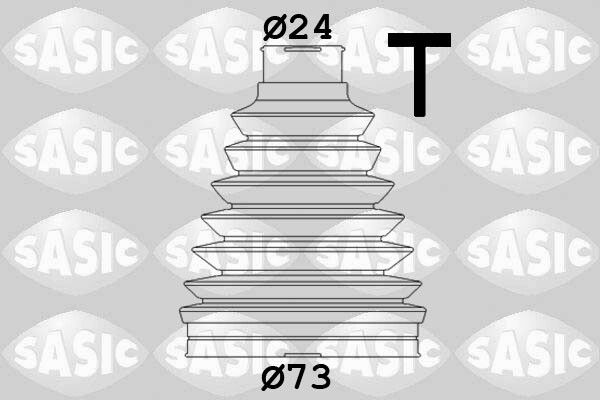 Sasic 1904041 Bellow Set, Drive Shaft For Dacia Renault-image