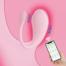 Wearable Vibrating Women Panties Massager Wireless APP Remote Control Waterproof