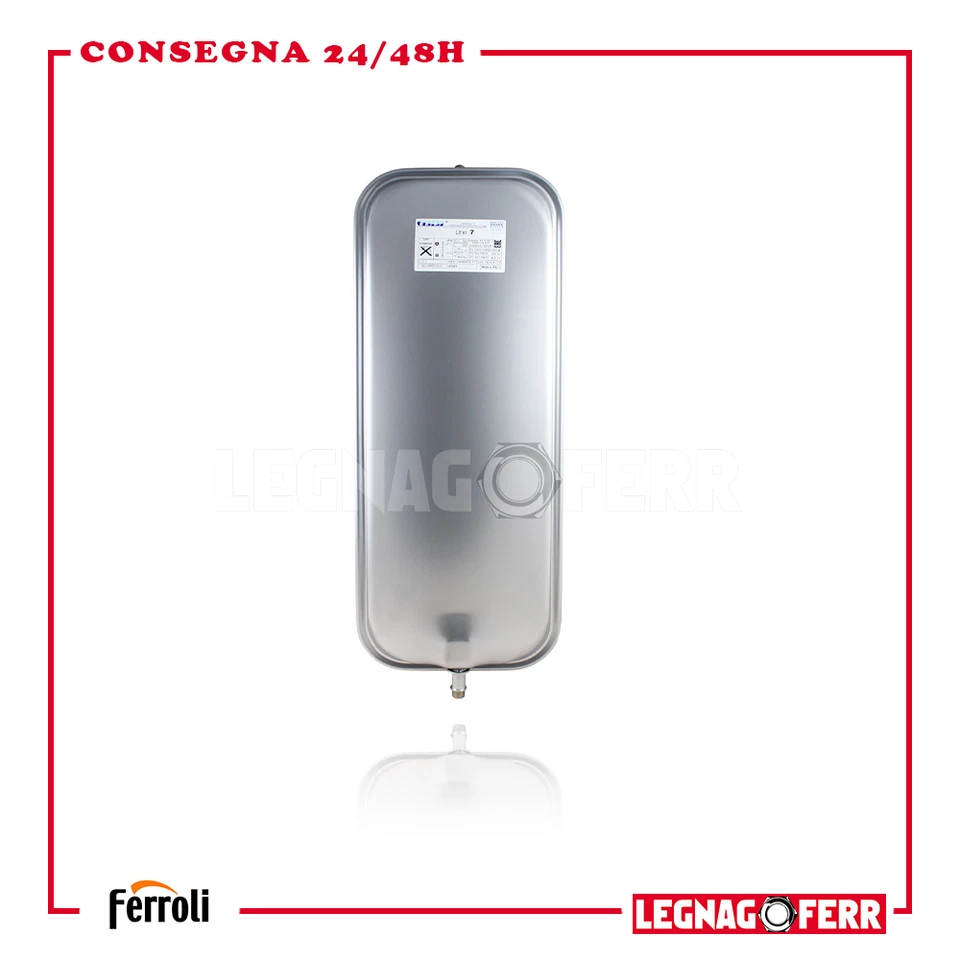 Vaso espansione 8 LT per Caldaia Ferroli Ricambi 39804890