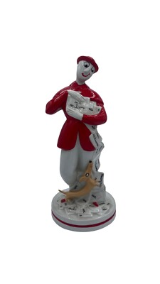 Pubblicitaria Scultura in porcellana Signor Bonaventura Un Milione