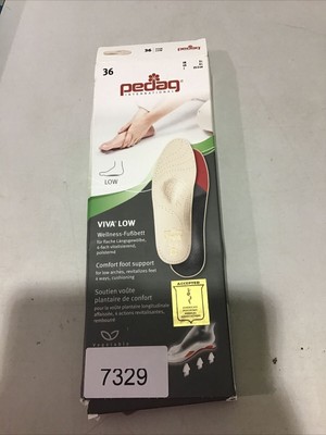 pedag Viva Low Inserts, Handmade in Germany, Provides Comfort Women US 6 / EU 36