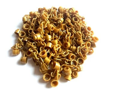 LEGO ® 50 goldene Ketten / 50 x pearl Golden Kette ca. 4,5 cm lang / Neuware