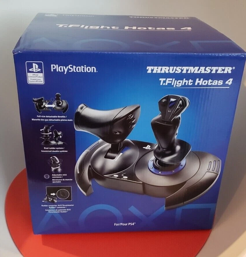 Thrustmaster T.Flight Hotas 4 Flight Stick Joystick and Throttle for PS4 PC NEW | eBay