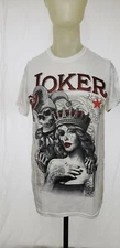 Joker Men's Graphic Tee T-Shirt Size Small ODM Brand Humor 
