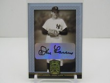 DON LARSEN 2005 DONRUSS GREATS GOLD AUTOGRAPH AUTO! NEW YORK YANKEES!