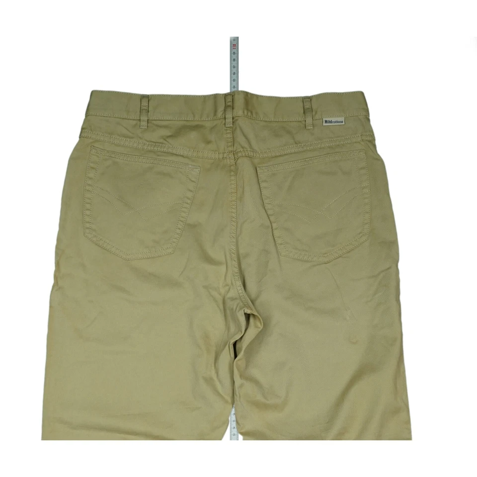 HILTL Cottons Herren Chino Jeans Hose Regular Fit dünn 34/30 W34 L30 Beige TOP. - Bild 4 von 4