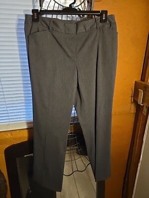George Size 12 Petite Grey Dress Pants