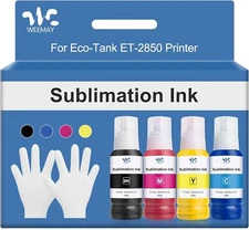 Weemay 400ML Sublimation Ink Refill for Epson ET Printers – Heat Transfer Ready