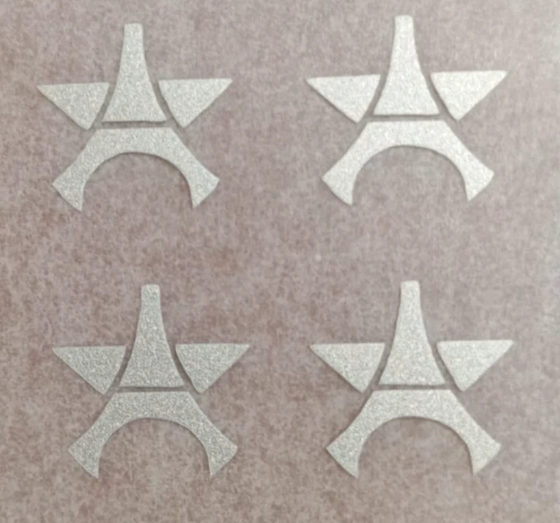 Étoile PSG champions d'Europe 2025 flocage -lot de 4étoiles  (Repro) - Photo 2/2