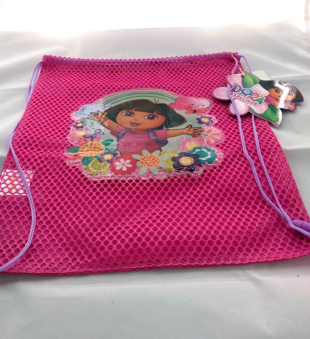 Dora The Explorer Drawstring Sports School Traveling Swimming