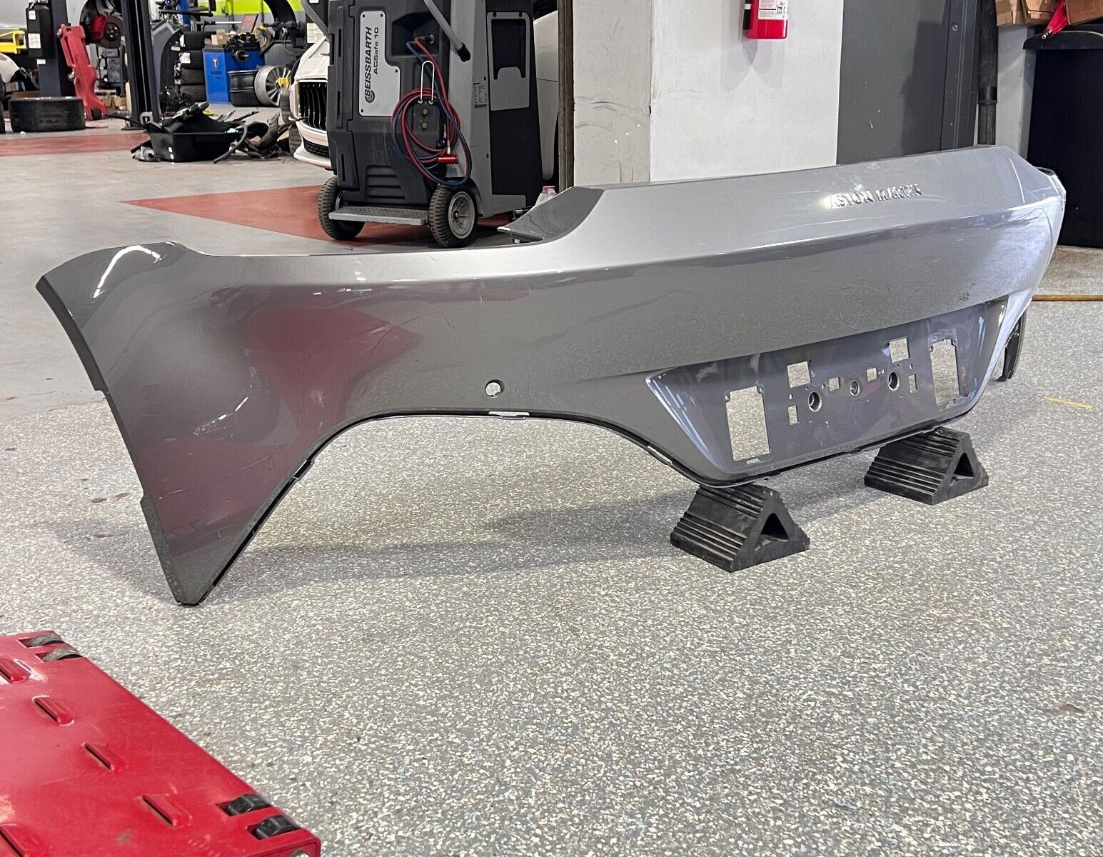 2019 2020 2021 ASTON MARTIN VANTAGE REAR BUMPER OEM USED KY63-17K835-B 19 20 21