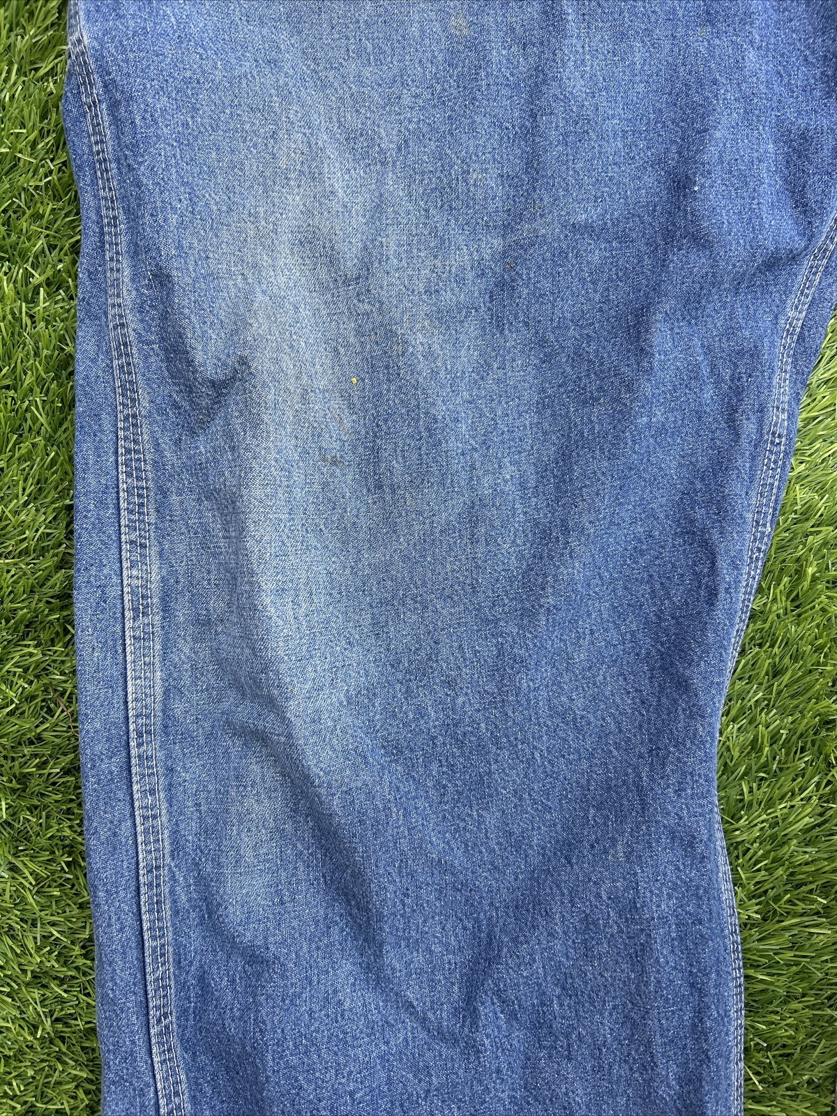 Big Ben Wrangler Bib Denim Overalls Men's 46x32 Carpe… Gem