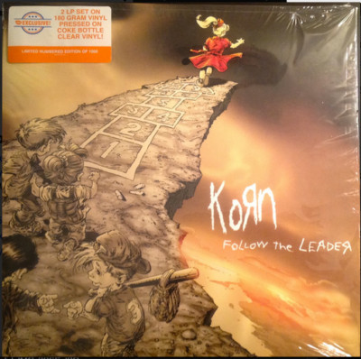 Korn   Follow The Leader (2015) Immortal 2xLP coke bottle color reissued vinyl