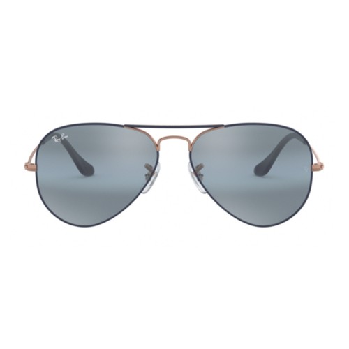 Occhiali da sole uomo donna Ray Ban Aviator 3025 9156AJ Specchiati Grigi  Pilot | eBay