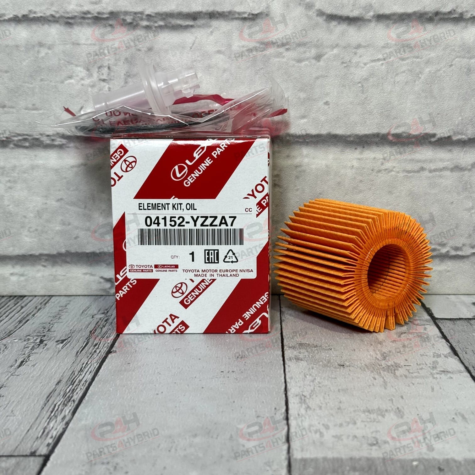 GENUINE TOYOTA YARIS NSP131 OIL FILTER OEM 04152-YZZA7 2014 TO 2020