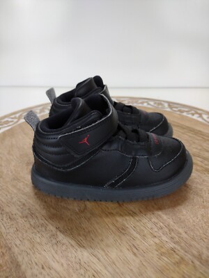 Nike Jordan Heritage Toddler 7C Black White Basketball Shoes 886315-001