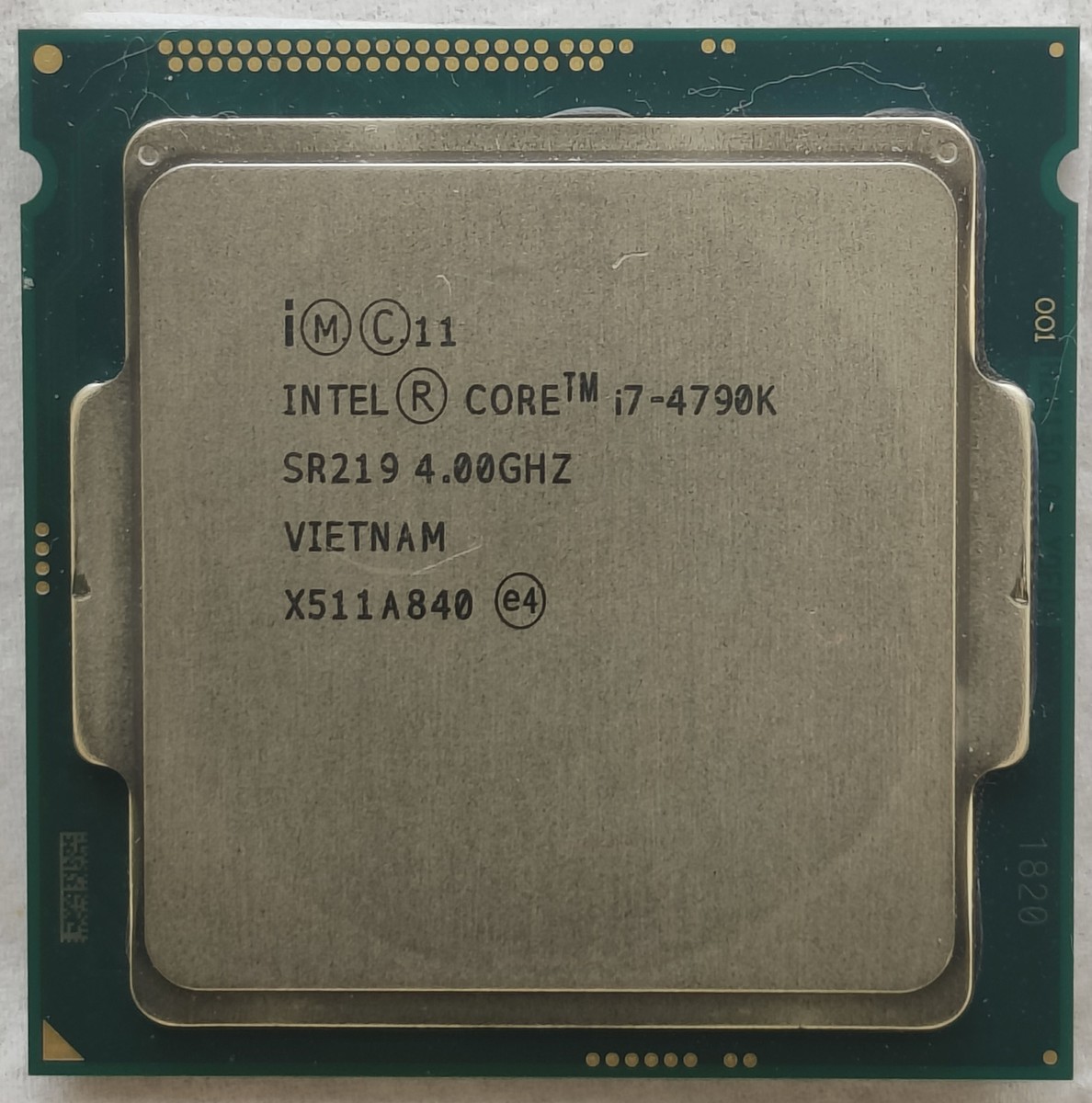 Intel Core i7 SR219 i7-4790K 4.0GHz 8M Socket 1150 Quad Core
