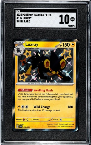 Luxray 137/091 Sv: Paldean Fates Holo SGC 10