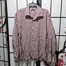 Peter  Millar Plaid Button Shirt Size XL