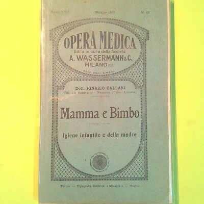 MUTTER UND KIND MEDIZINISCHE OPER JUNI 1931 N 68
