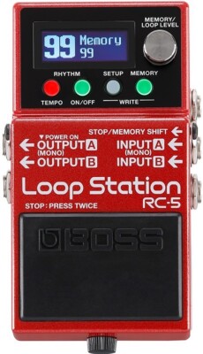 Boss RC-5 Loop Station Guitar Effects Pedal  W/Box