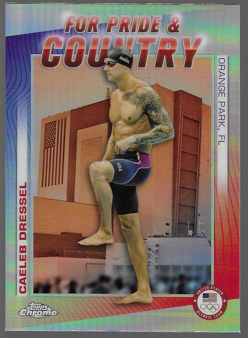 2024 Topps Chrome U.S. Olympic & Paralympic Team Hopefuls, Singles