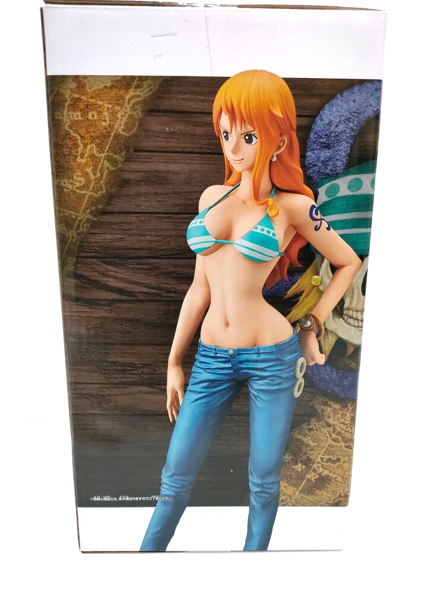 One Piece Grandista THE GRANDLINE LADY NAMI Figure Mermaid Island