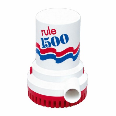 Rule 03 Bilge Wasserpumpe 1500 GPH 24V Tauchpumpe Non-Automatic Segelboot Marine