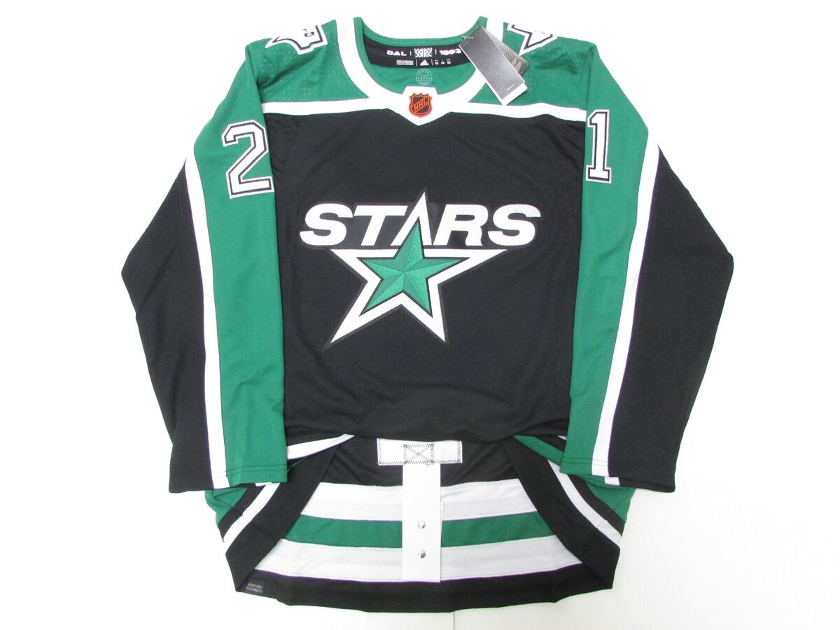 Robertson Dallas Stars Blackout Alternate Adidas Authentic Jersey - 50