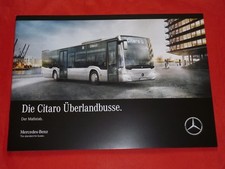 MERCEDES Citaro Überlandbusse Ü LE Ü LE MÜ GÜ Prospekt Brochure Depliant 2018