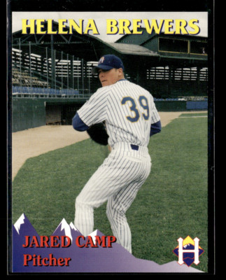 Jared Camp 1995 Helena Brewers Team Set