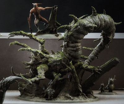 Great Furor Forrest Abomination Miniature | D&D | DnD | Pathfinder | RPG