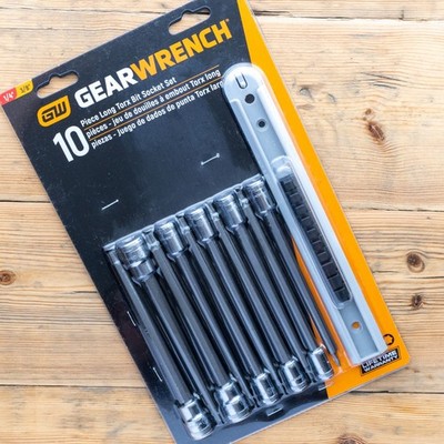 Gearwrench 80588 1/4'' 3/8'' extra lang Torx Bit Steckschlüsselsatz. T8-T50