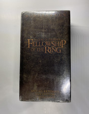 The Lord Of The Rings: The Fellowship Of The Ring | 2 VHS Combo *New Sealed