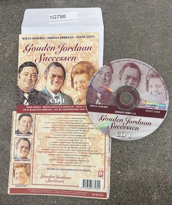 Gouden Jordaan Successen by Willy Alberti, Johnny CD, 1998 No Case #1G798
