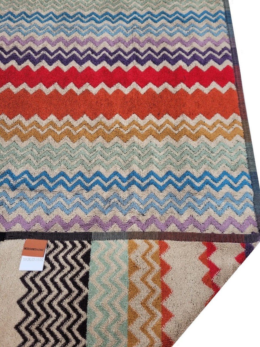 Missoni Sponge Towel, Beach Bath Pool Sauna Etc. 100% Cotton 160 X