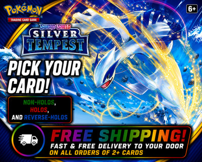 Choose your Silver Tempest Singles, Normal/Holo/Reverse FREE SHIPPING!