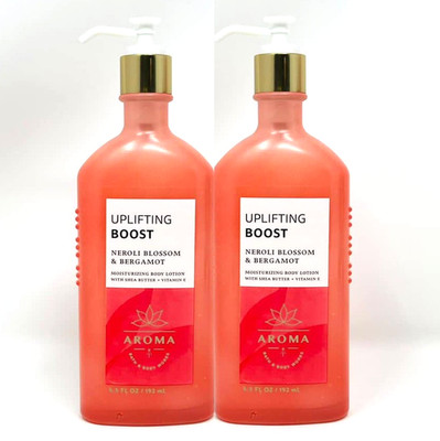 2 BATH & BODY WORKS AROMA UPLIFTING BOOST MOISTURIZING BODY LOTION 6.5 FL OZ NEW